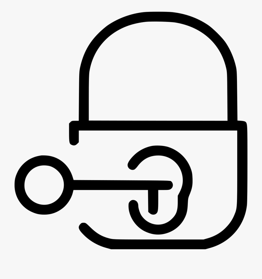 Key Lock - Key And Lock Icon, Transparent Clipart