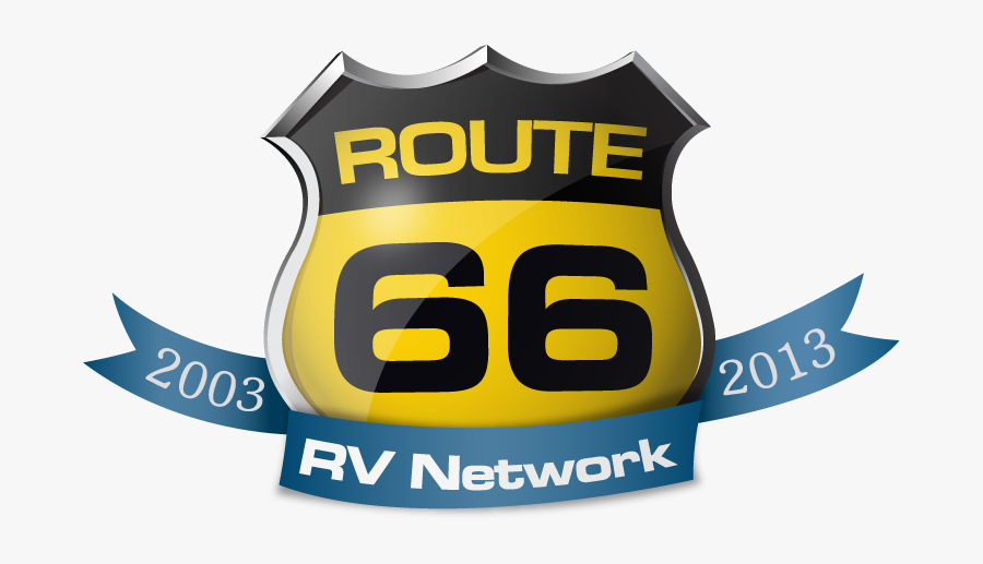 Clip Art Rt 66 Rv Network - Emblem, Transparent Clipart