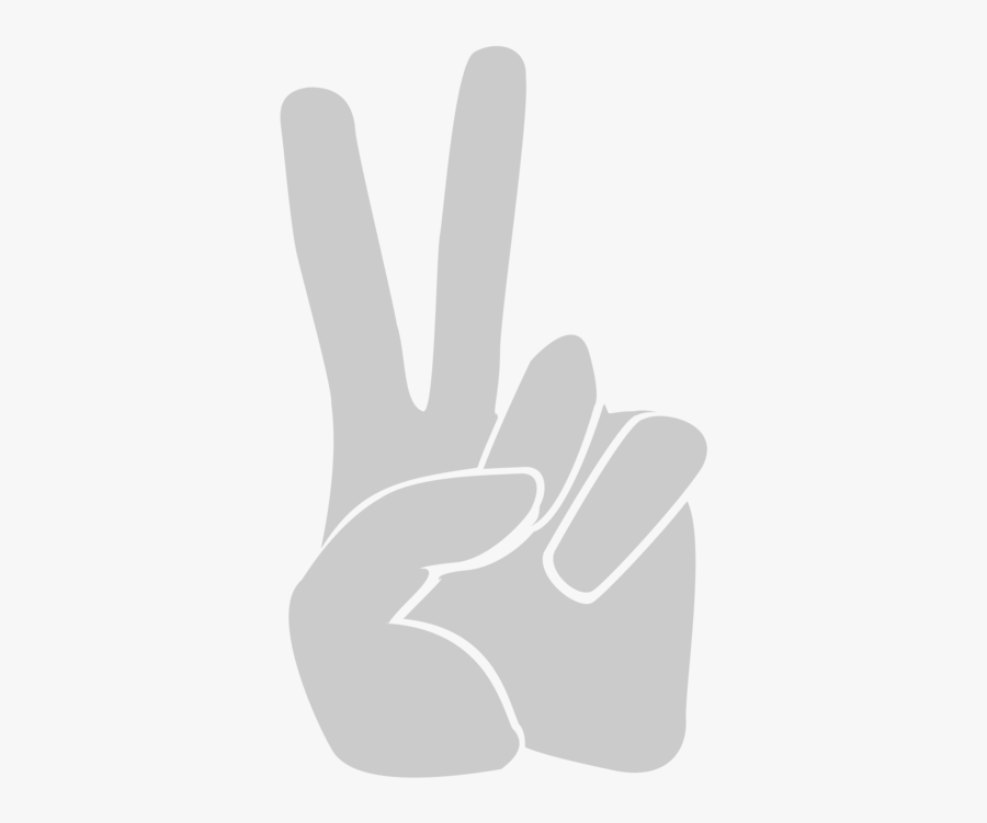 Peace Clipart Victory Hand - Clipart Of Victory, Transparent Clipart