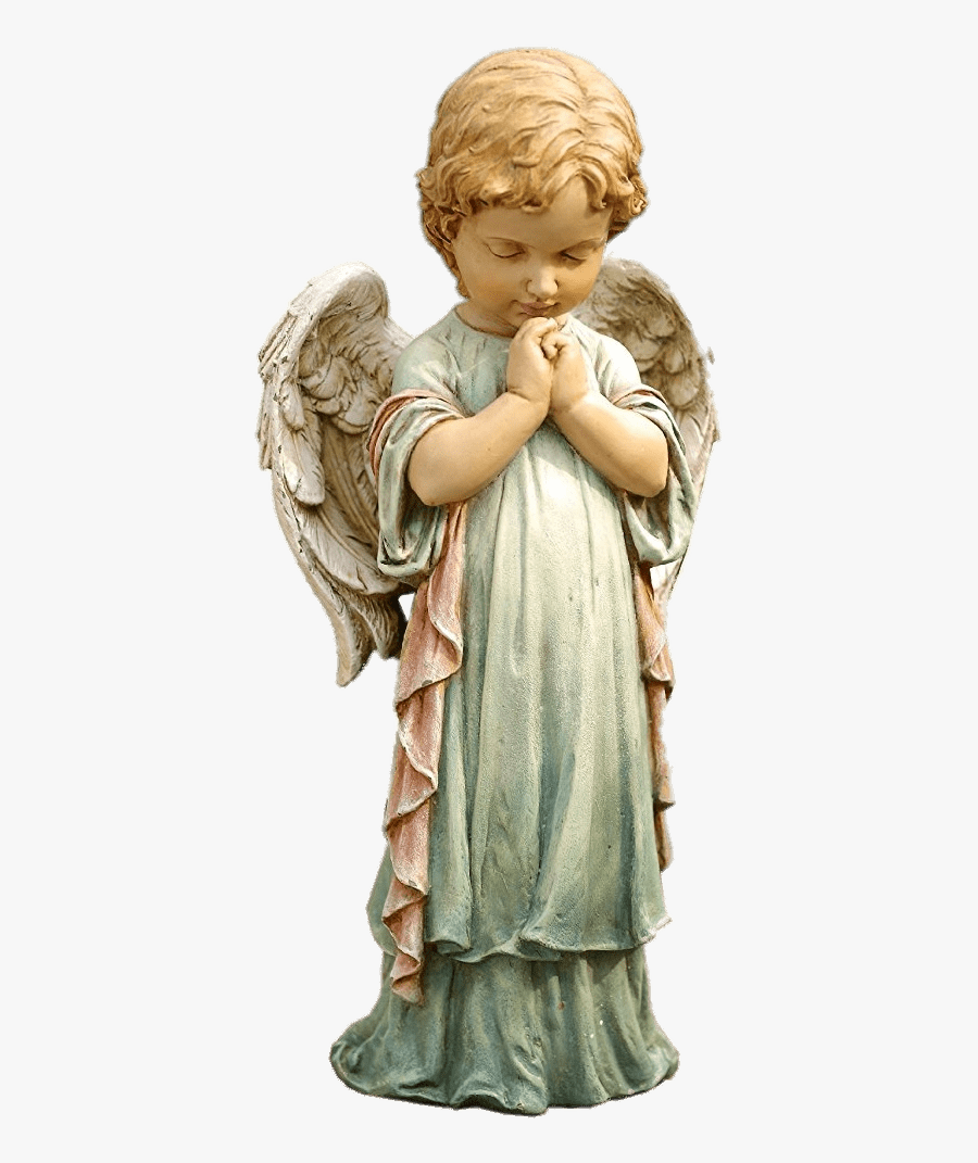 Praying Cherub - お祈り 子供, Transparent Clipart
