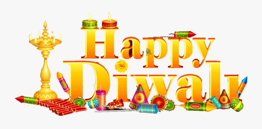Happy Diwali Png - Happy Diwali Png Text, Transparent Clipart