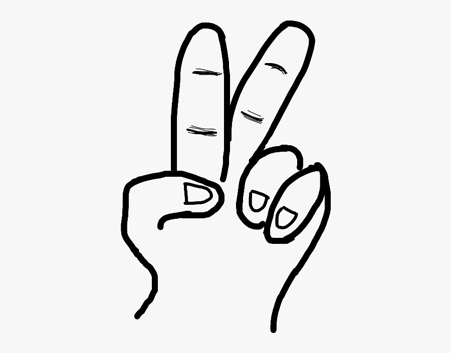 #sticker #peace #peacesign #aesthetic #hand #freetoedit - Peace Png Aesthetic, Transparent Clipart