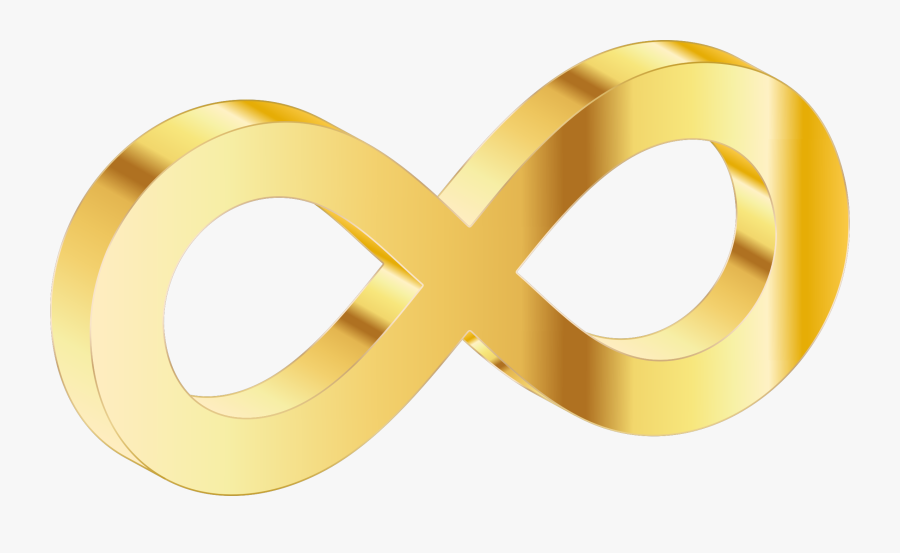 D Variation Medium Image - Gold Infinity Logo Png, Transparent Clipart
