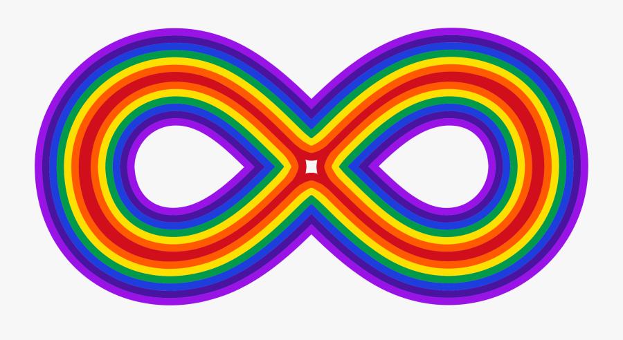 Rainbow Infinity Symbol Clip Arts - International Antarctic Centre, Transparent Clipart