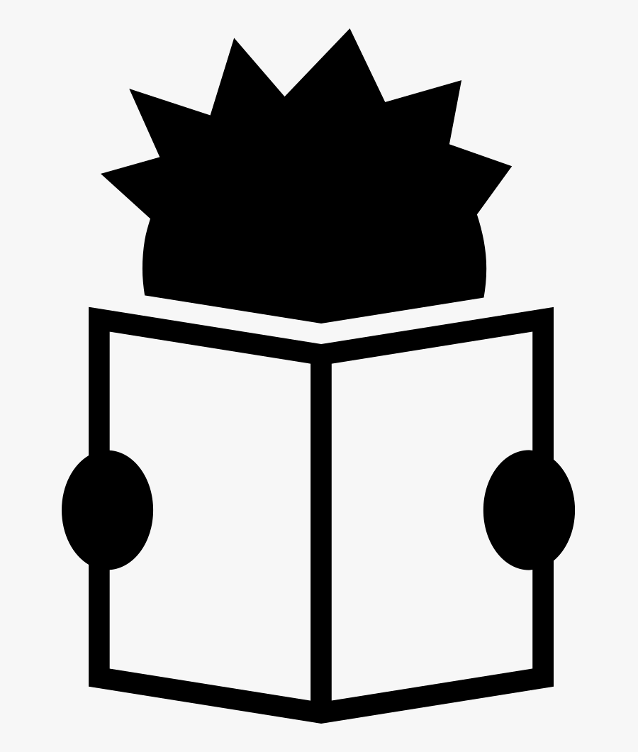 Boy Reading A Book - Cartoon Person Reading A Book Png, Transparent Clipart