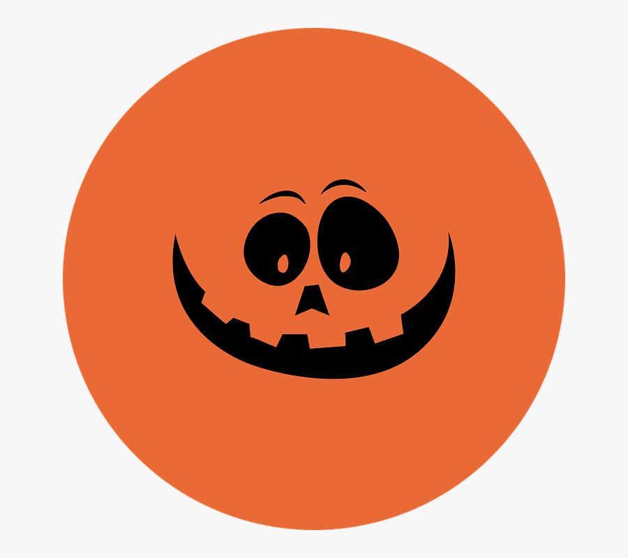 Halloween, Pumpkin, Bottle Cap, 1-inch, Button - Bottle Cap Art Halloween, Transparent Clipart