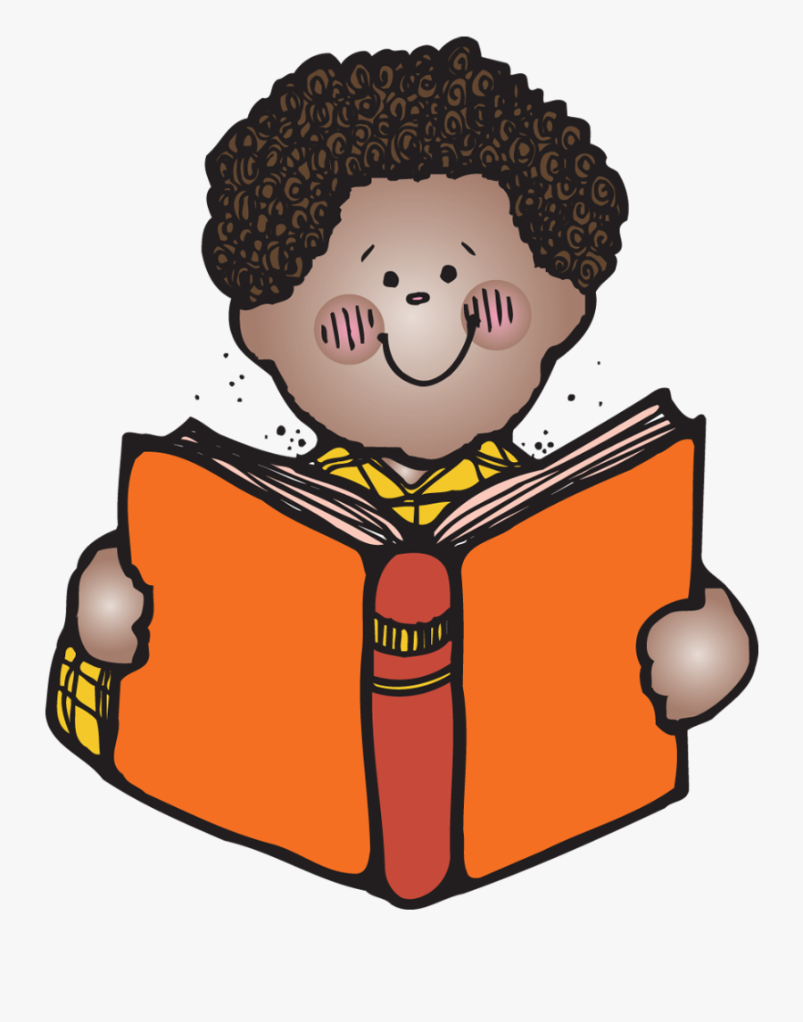 Boy Reading, Transparent Clipart
