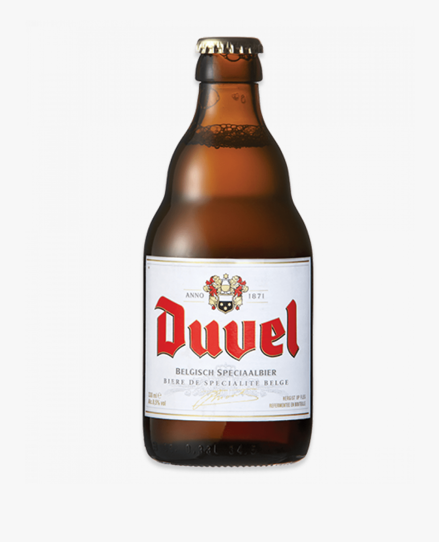 Duvel Bottle Clip Arts - Duvel Beer, Transparent Clipart