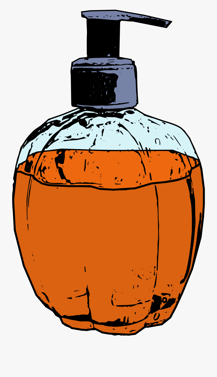 Soap Clipart Soap Bottle - Clip Art, Transparent Clipart