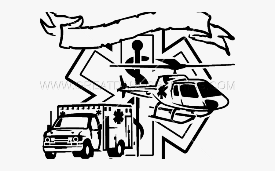 Ems Cliparts - Star Of Life White, Transparent Clipart