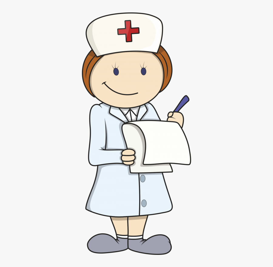 Drawing Nursing Nurse Animaatio - Nurse Drawing, Transparent Clipart