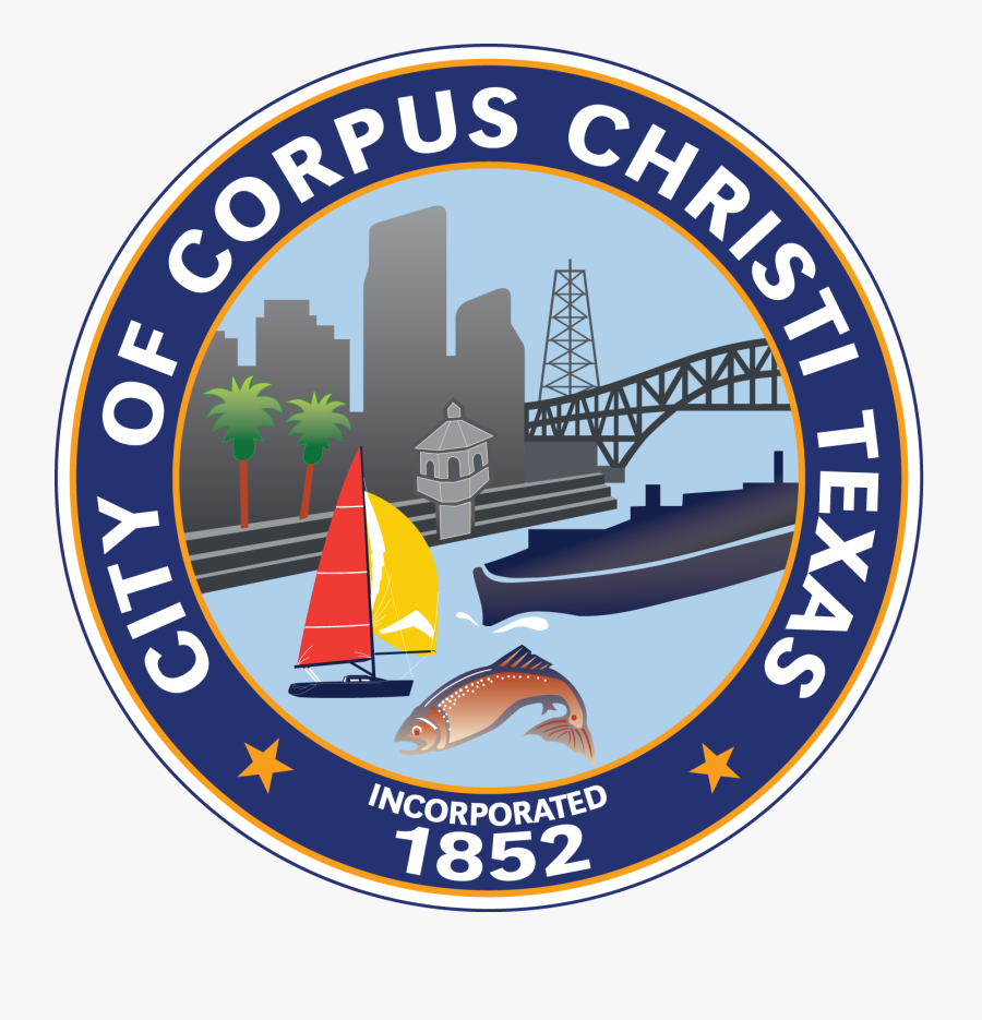 City Of Corpus Christi Logo, Transparent Clipart