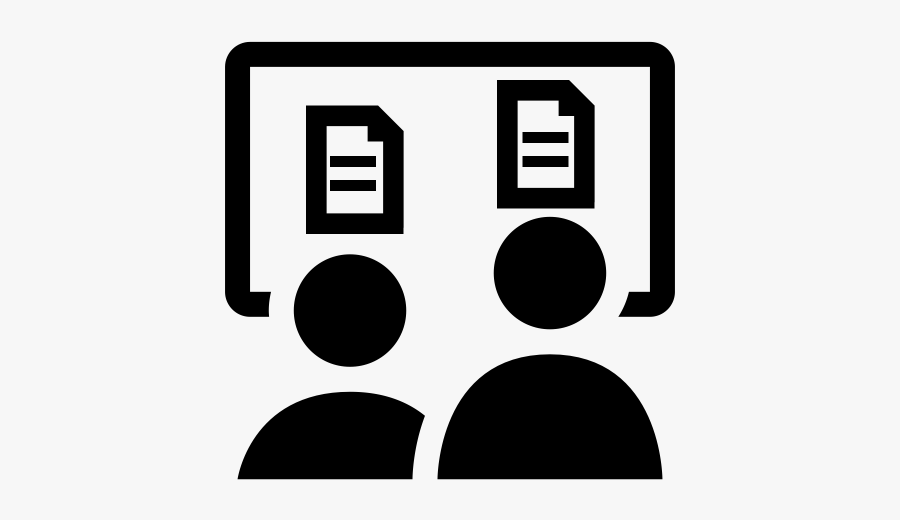 Online Exhibits - Reference Logo Black And White, Transparent Clipart