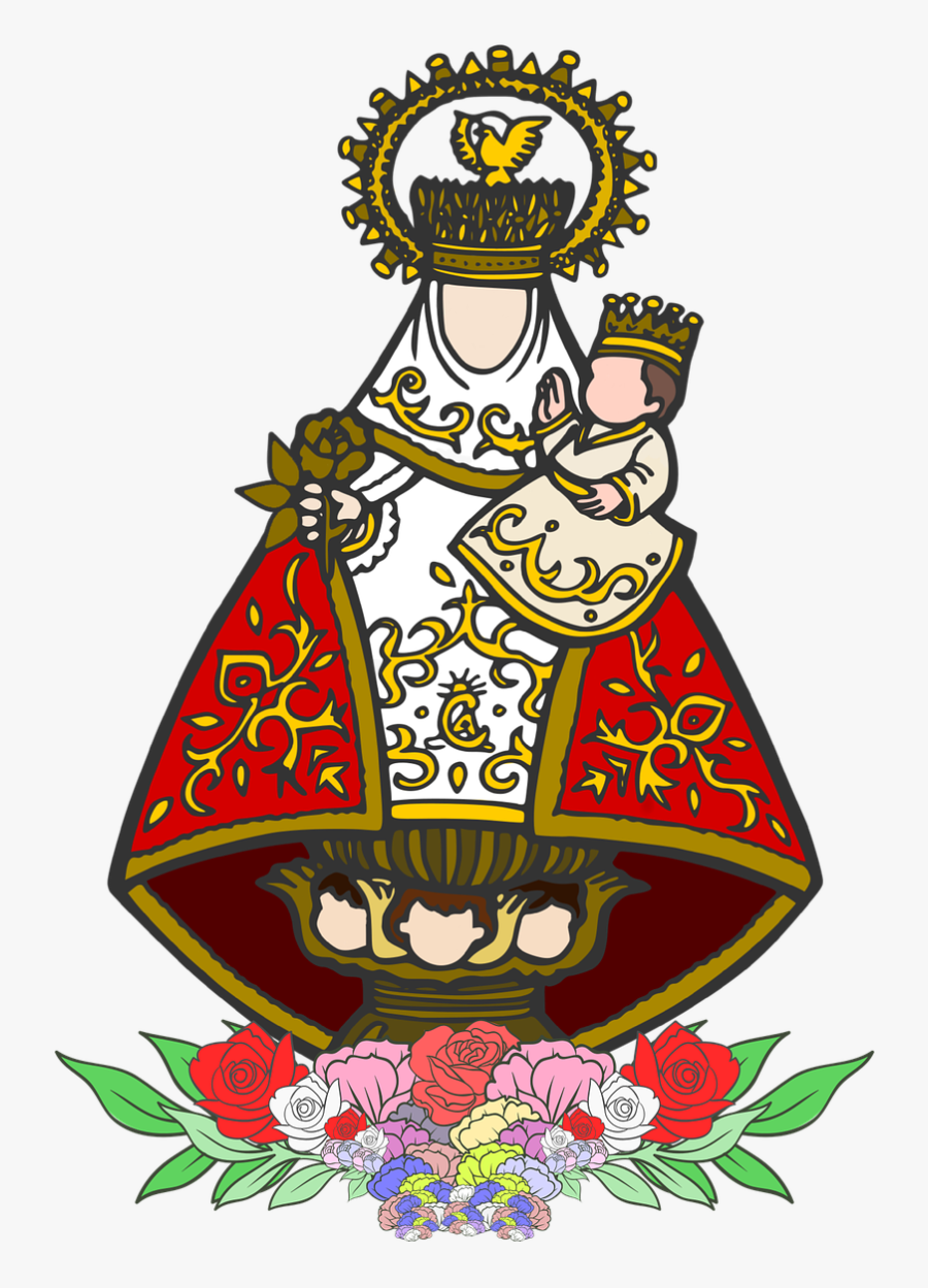 Virgin,virgin Of - Imagen De La Virgen De Covadonga, Transparent Clipart