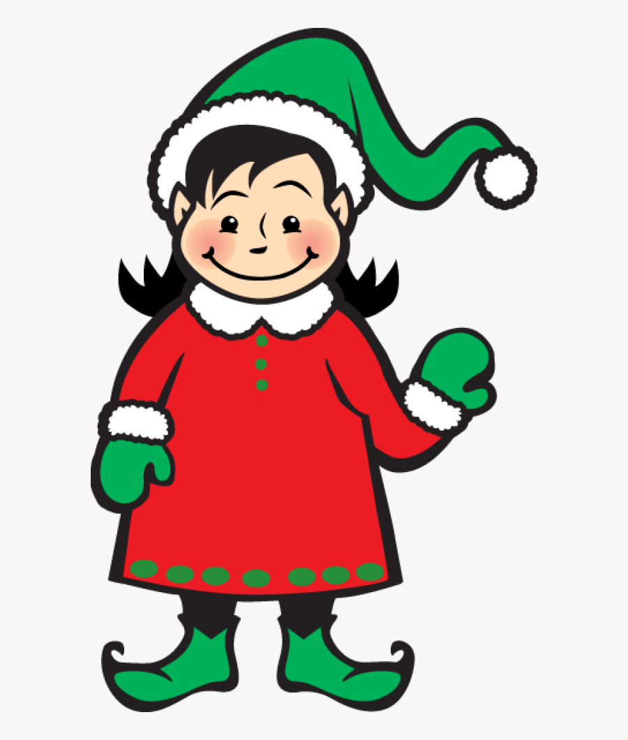 Clip Art Of Sugarplum Mary One Santas Elves Dixie Allan - Santa's Elves, Transparent Clipart