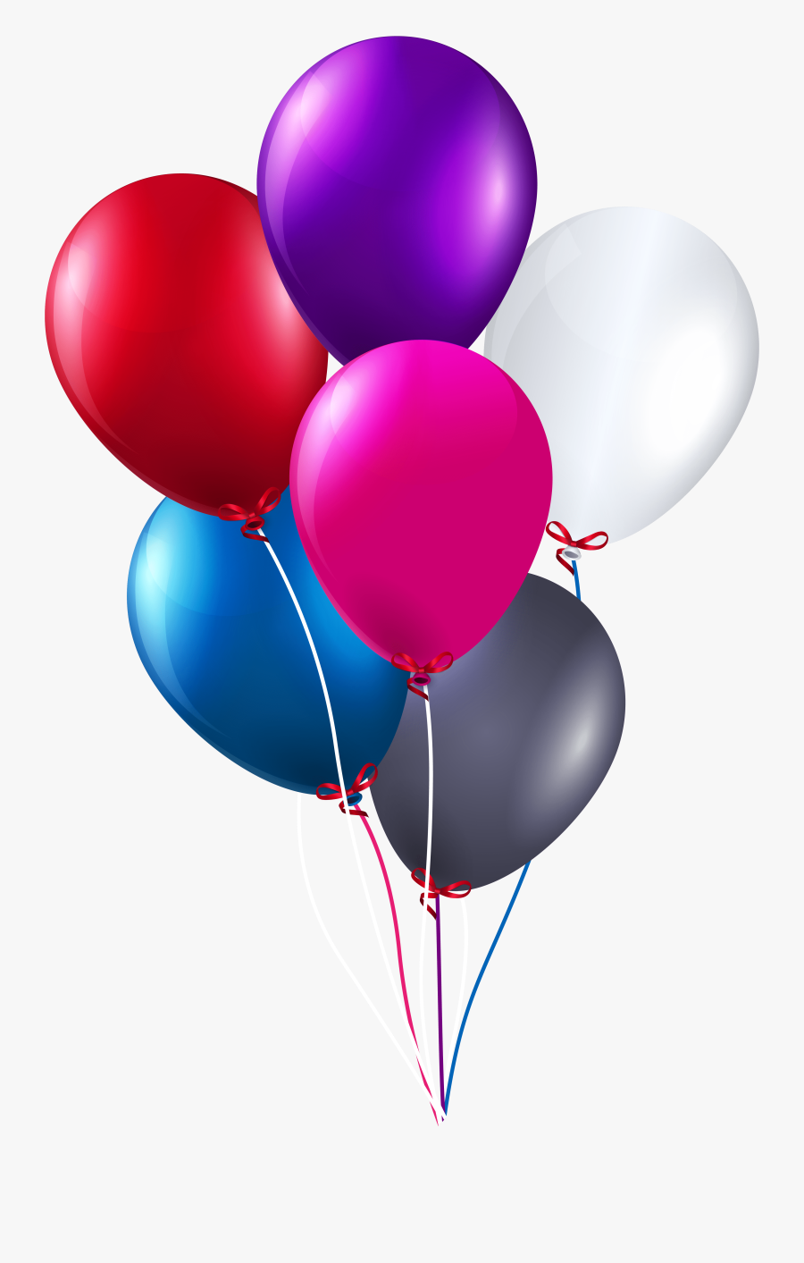 Transparent Balloons Clip Art , Png Download - Happy Birthday Balloon Png, Transparent Clipart