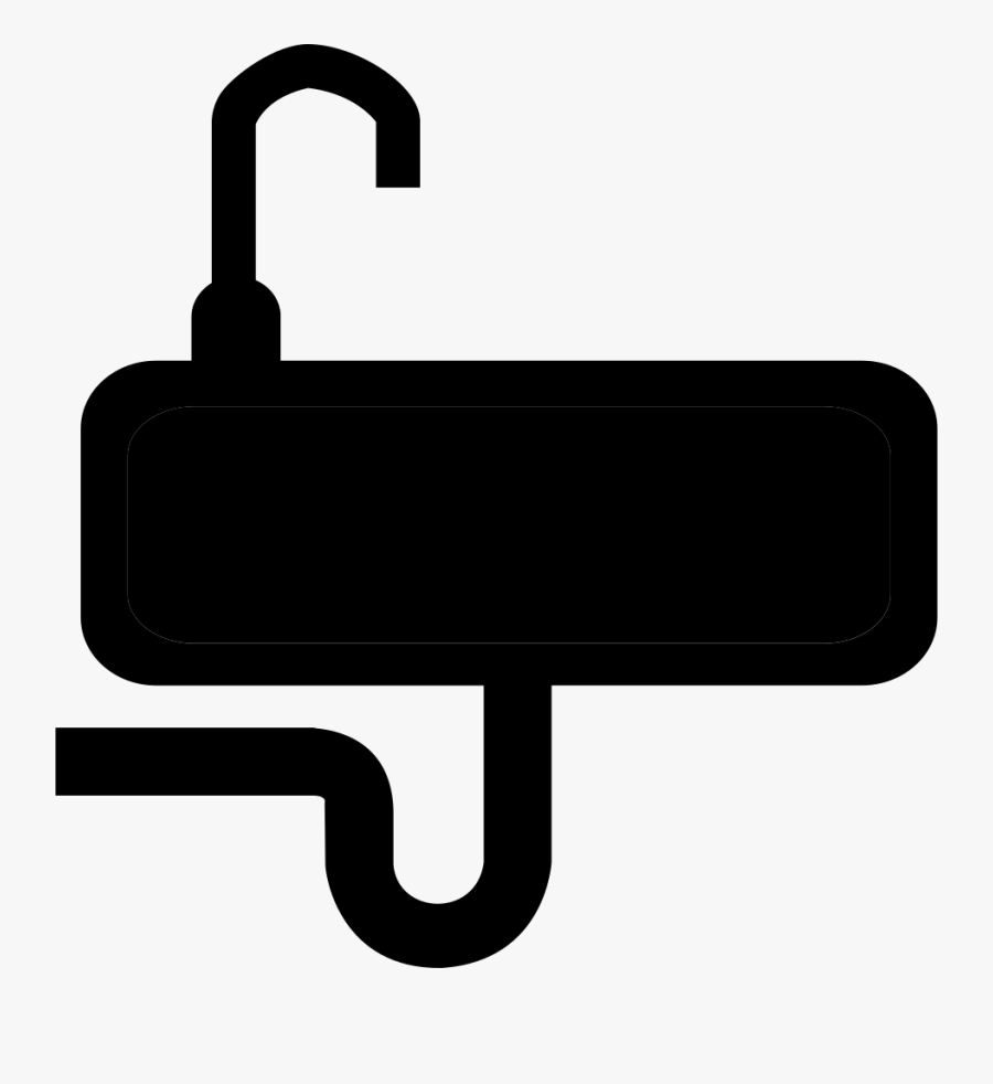 Kitchen Sink - Sign, Transparent Clipart