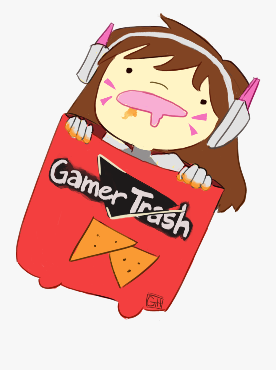 Trash Gamer - Gamer Trash, Transparent Clipart