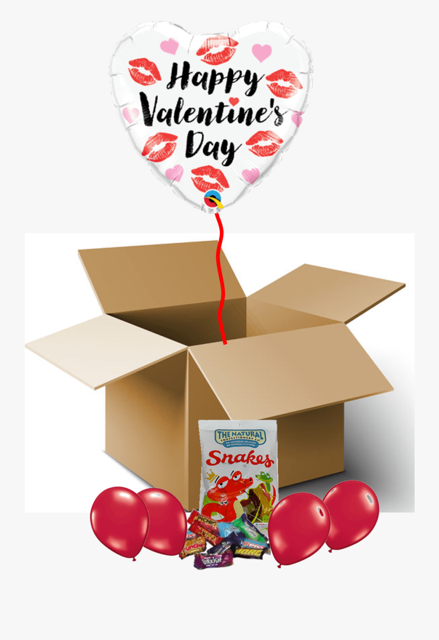 Transparent Kissy Lips Png - Valentine's Day Boyfriend Balloons, Transparent Clipart