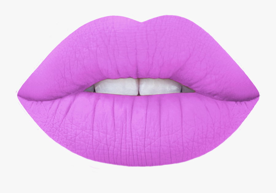 Lips Kiss Png -purple Lips Png - Lime Crime Lips Png, Transparent Clipart