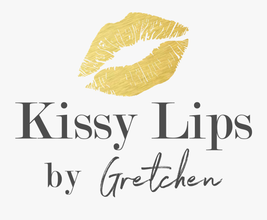 Kissy Lips By Gretchen Png, Transparent Clipart