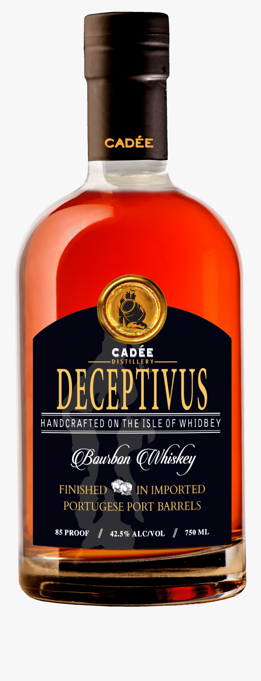 Whiskey Drawing Moonshine - Deceptivus Bourbon Whiskey, Transparent Clipart