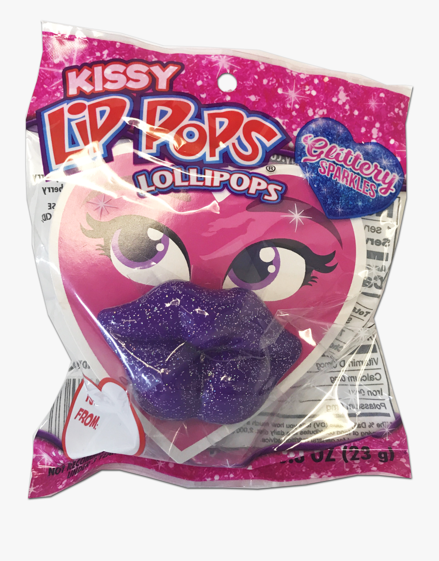 Transparent Lollipop Glitter - Kissy Lip Pops, Transparent Clipart