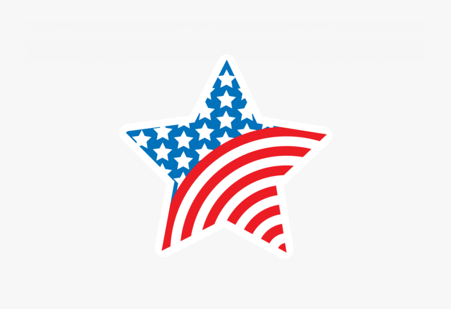 American Star Clipart United States Of America Clip - American Star Clip Art, Transparent Clipart