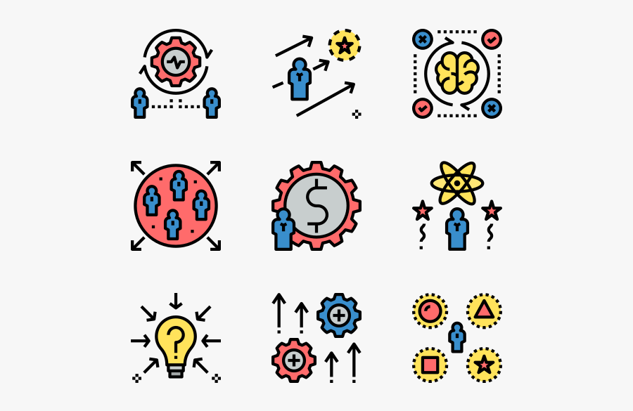 Talent Management - Discussion Flat Icon Png, Transparent Clipart