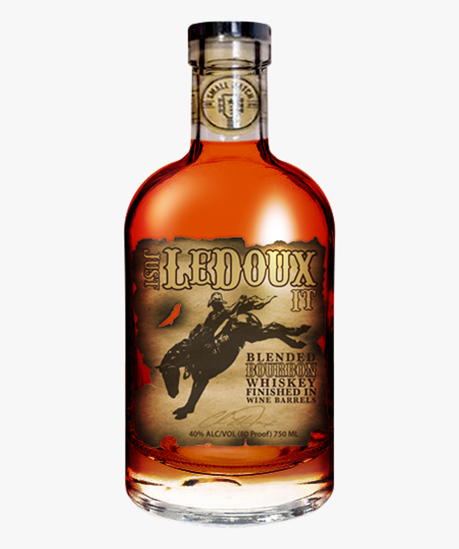 Just Ledoux It Double Cask Blended Bourbon Whiskey - Just Ledoux It Whiskey, Transparent Clipart