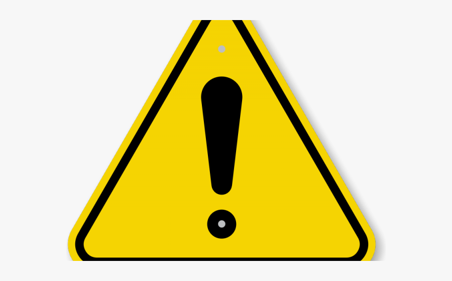 Danger Clipart Warning Sign - Traffic Sign, Transparent Clipart