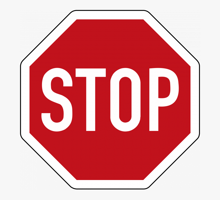 Stop Sign Clip Art Free - Clip Art Stops Signs, Transparent Clipart