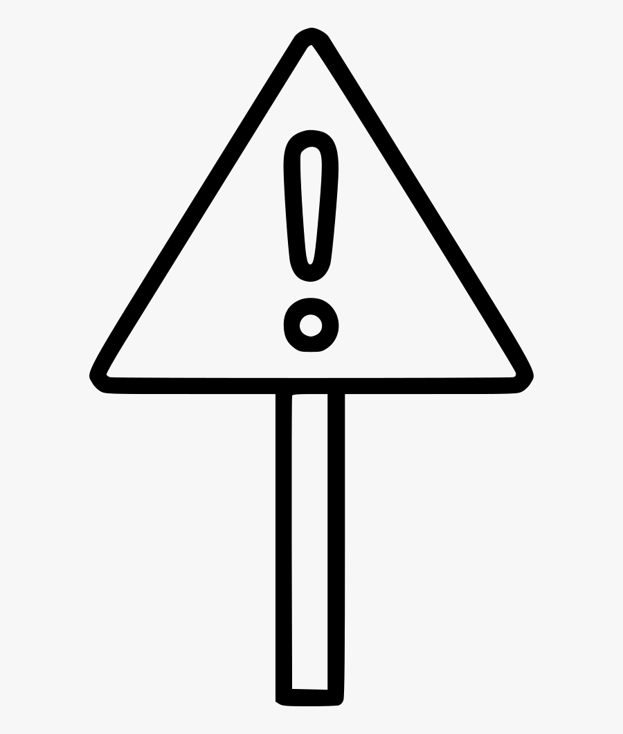Street Warning Sign - Sign, Transparent Clipart