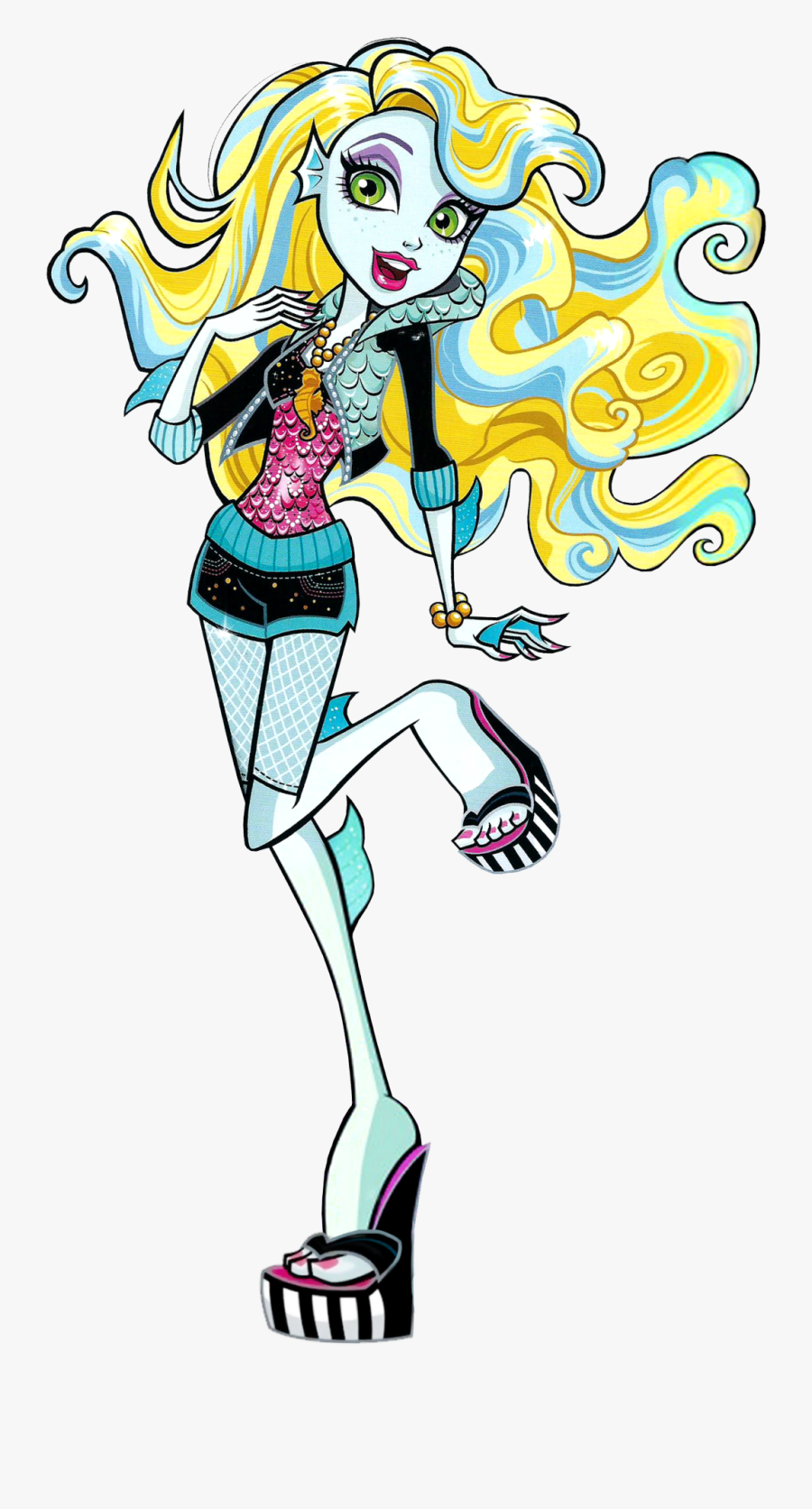 New Profile Art - Monster High Lagoona Art, Transparent Clipart