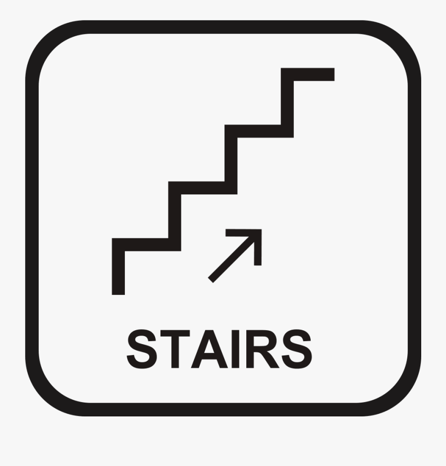 Stairs With Right Arrow, - Sorria Voce Está Sendo Filmado, Transparent Clipart