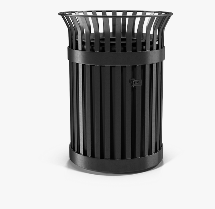 Waste Container Metal - Png Trash Can, Transparent Clipart