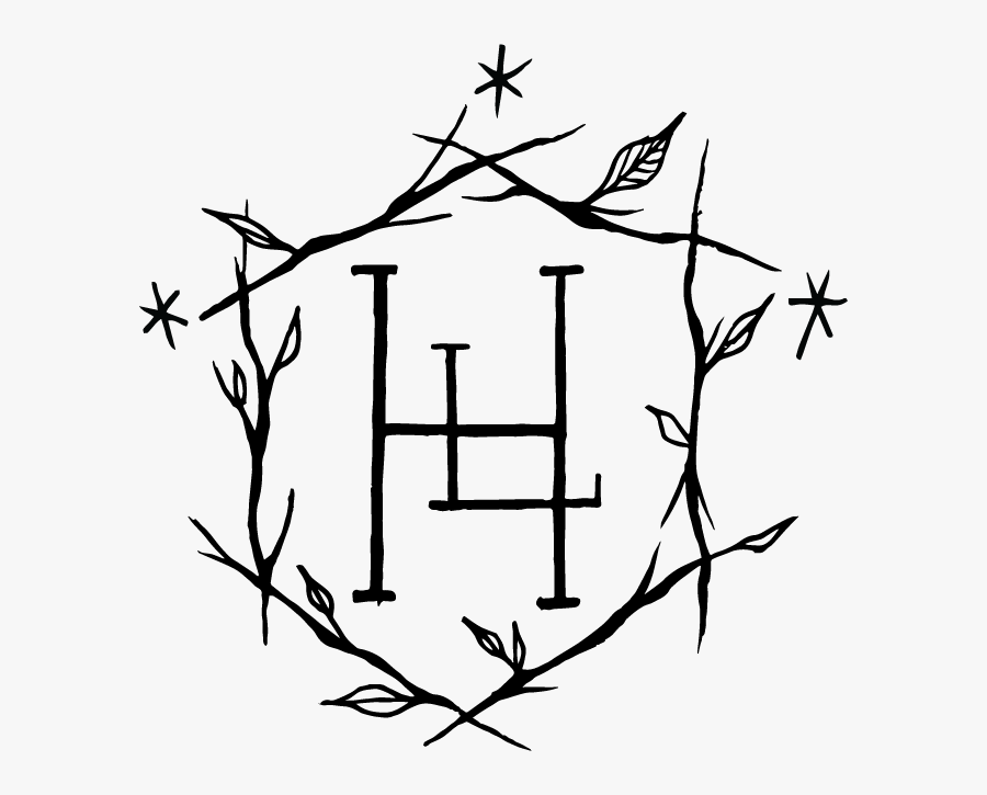 Holly Clip Art Black And White, Transparent Clipart