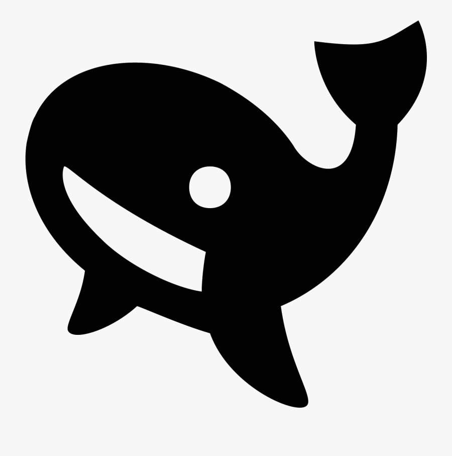 Clipart Whale Ballena - Icone Baleine Png, Transparent Clipart