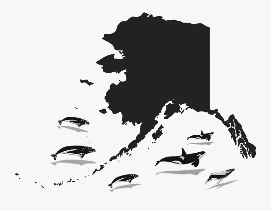 Alaska Map Mercator, Transparent Clipart