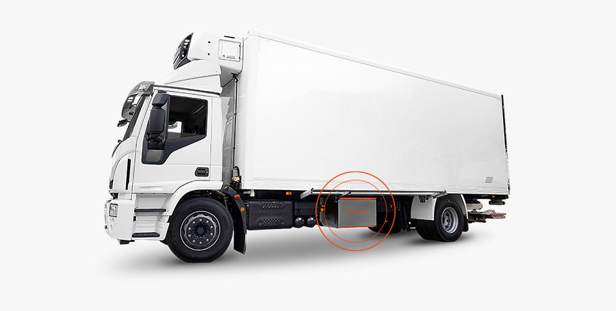 Trailer Truck, Transparent Clipart