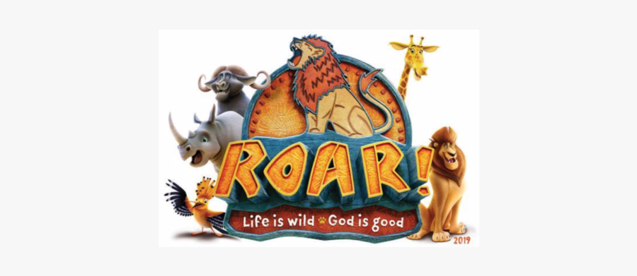 Roar Vacation Bible School, Transparent Clipart