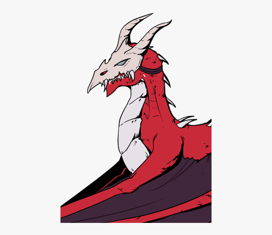 Two Transparent Background Dragons I Did For Class - Cartoon, Transparent Clipart