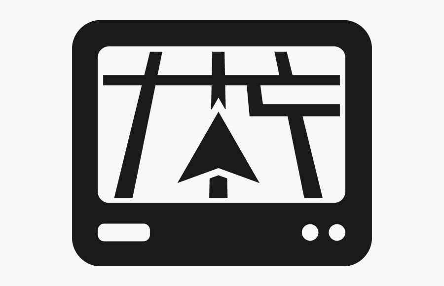 Gps Icon - Icon, Transparent Clipart
