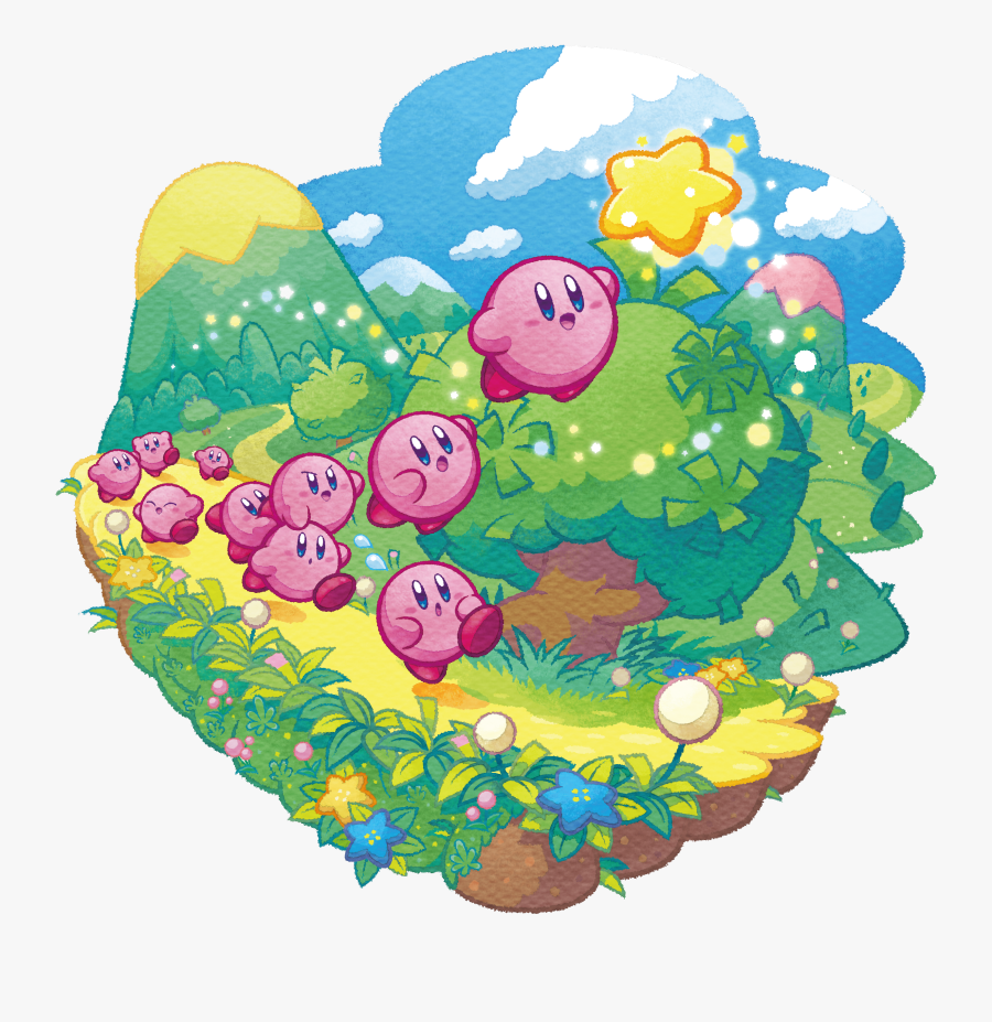 Kirby Mass Attack, Transparent Clipart