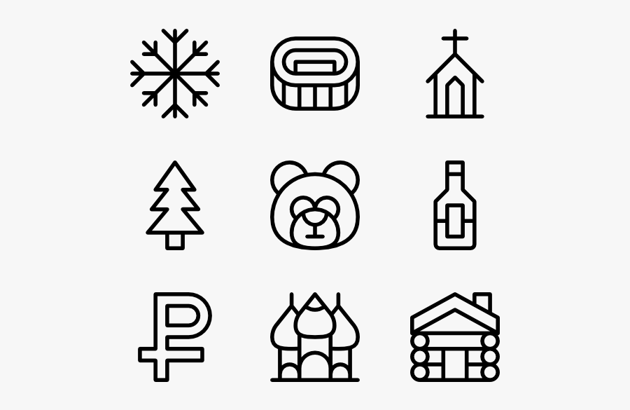 Russia Free Icons, Transparent Clipart