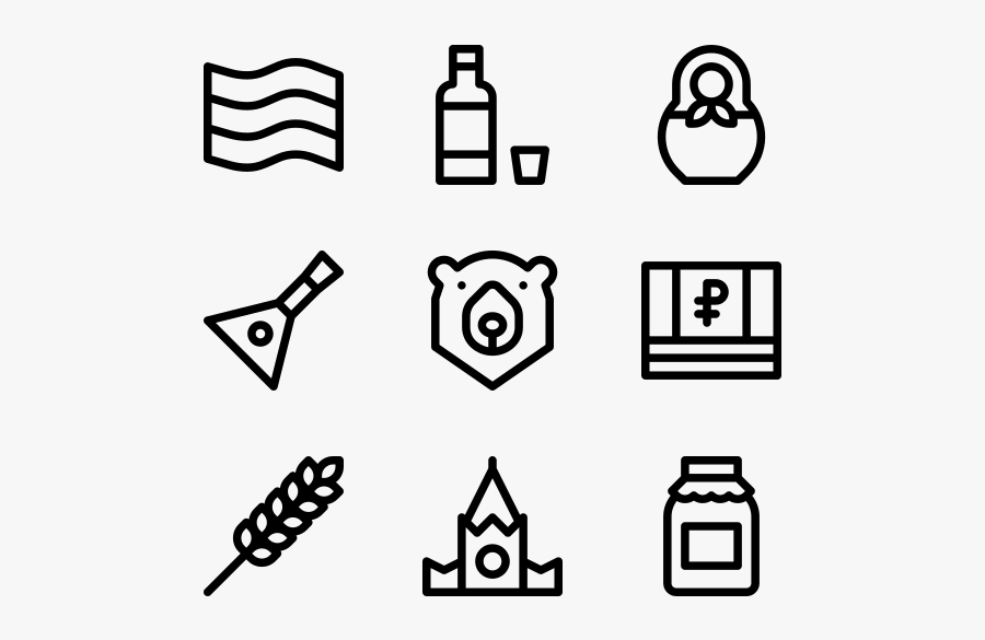 Russia, Transparent Clipart