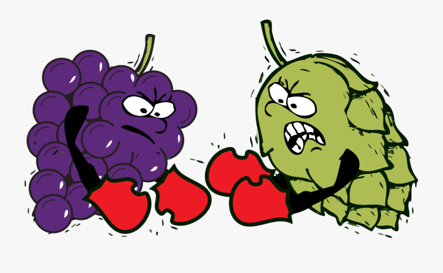 Vs Cheese Pairing At - Beer Vs Wine Fight, Transparent Clipart