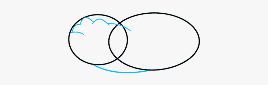 How To Draw Alligator - Circle, Transparent Clipart