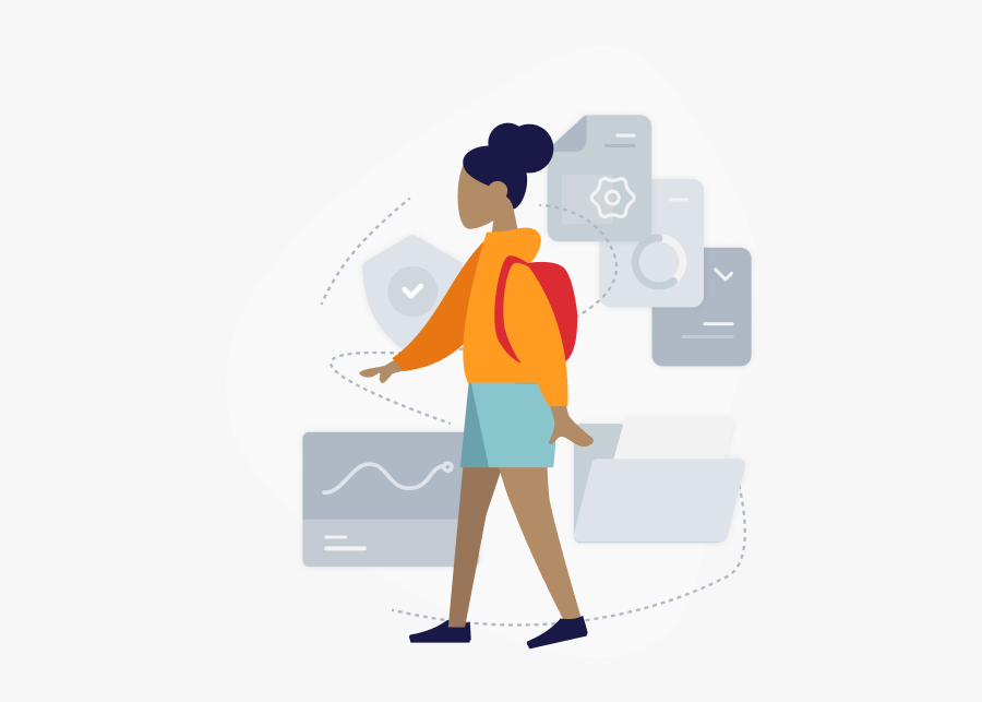 Binder Top Graphic - Illustration, Transparent Clipart