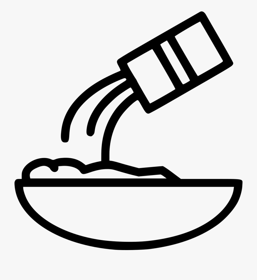 Mixing Bowl Container Can - Food Seasoning Symbols Transparent Background, Transparent Clipart